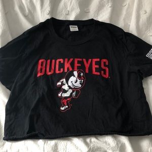 Ohio State Buckeyes crop top